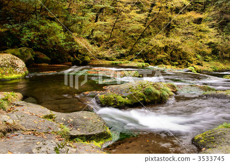 Kikuchi Waters Fall Scenic view 3533745