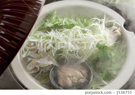 海鮮火窩 鍋裡煮好的食物 用鍋烹飪 3536755