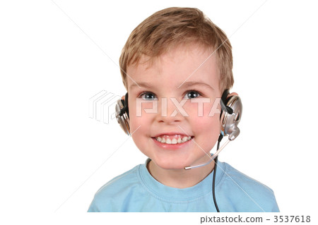 happy boy with headphones 2 happy boy with headphones 2 3537618