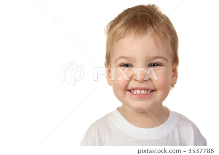 smile baby isolated smile baby isolated 3537786