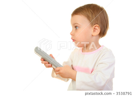 baby with remote control baby with remote control 3538791