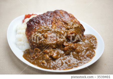 Hamburger curry 3539401
