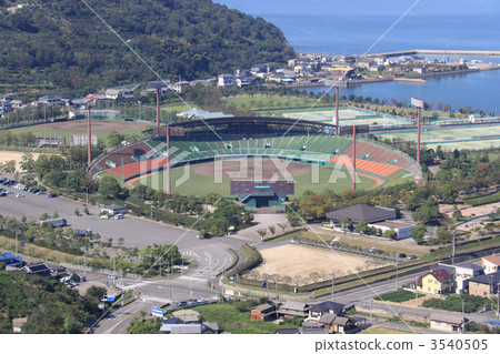 Kagawa prefecture Takamatsu city "Kagawa prefecture baseball field" 3540505