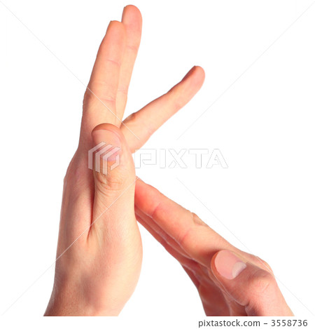hands represents letter k hands represents letter k 3558736