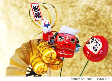 新年形象·日貨金背側位 3560926