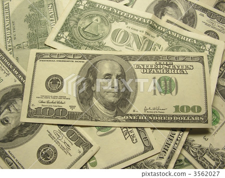 close-up of dollars close-up of dollars 3562027
