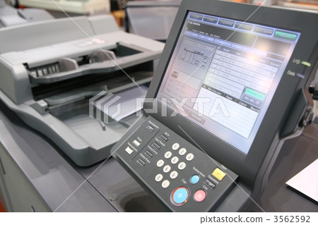 screen of printed equipment 3562592
