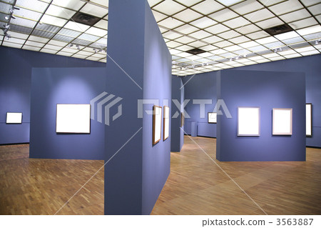 interior with frames interior with frames 3563887