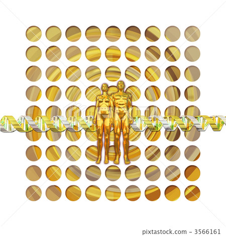 Human being · DNA / image of human genome Human being · DNA / image of human genome 3566161