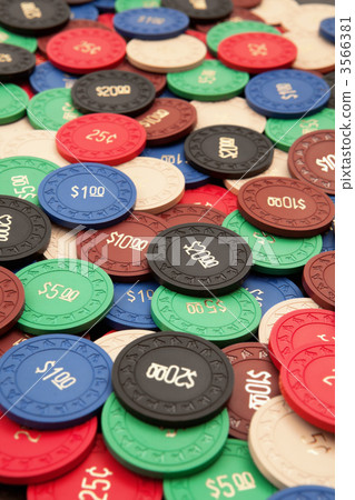 Plenty of poker chips 3566381