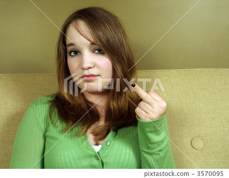 Defiant teenager 3570095