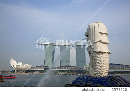 濱海灣金沙酒店在新加坡 濱海灣金沙酒店在新加坡 3578320