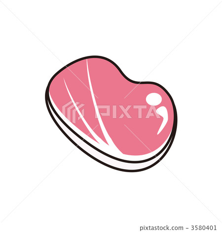 生肉的例證 3580401