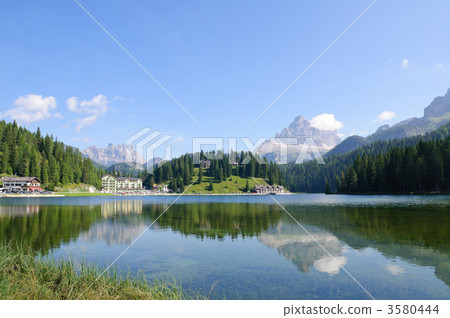 Italy Dolomiti Lake Misurina Italy Dolomiti Lake Misurina 3580444