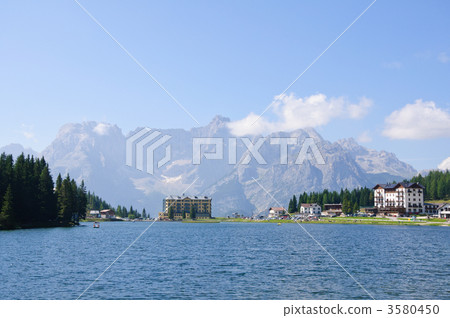 Italy Dolomiti Lake Misurina 3580450