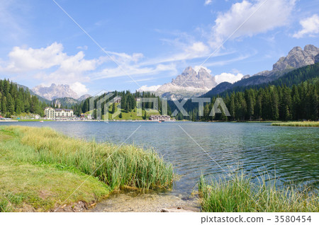 意大利Dolomiti Lake Misurina 意大利Dolomiti Lake Misurina 3580454