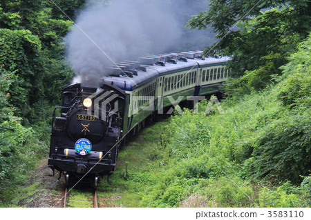 蒸汽機車 火車 列車 3583110