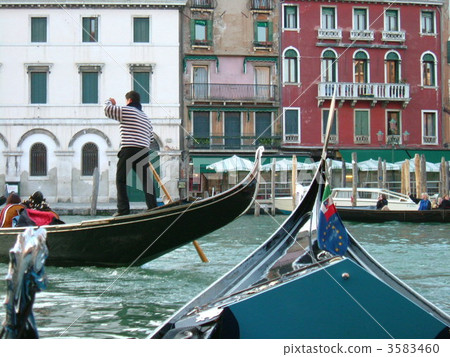 Scenery from the Venetian gondola 3583460