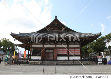 位於京都市南區九條町東寺區東寺區的世界遺產東寺 3584361