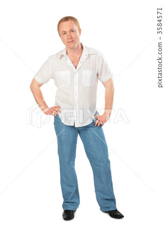 Red-haired man posing Red-haired man posing 3584571