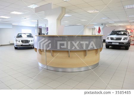 consultation chamber for automobile buyers, reception hall with 3585485
