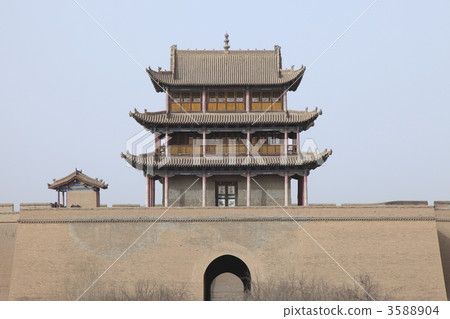 Jiayuguan Seki Castle Tower Jiayuguan Seki Castle Tower 3588904