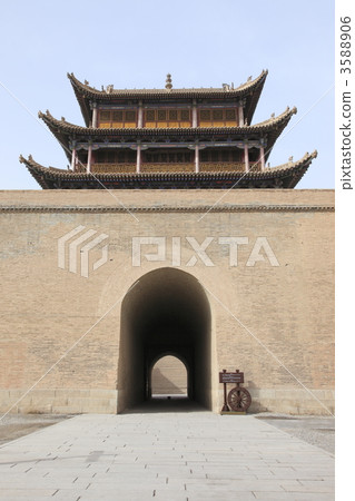 Jiayuguan Seki Castle Tower Jiayuguan Seki Castle Tower 3588906