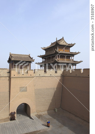 嘉峪關世宗委員會紀念塔和軟塔 嘉峪關世宗委員會紀念塔和軟塔 3588907