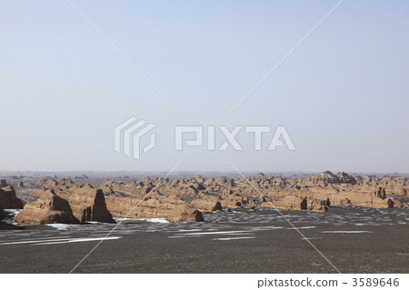 Dunhuang Jardin Geological Park Magic Castle Fleet Outcrop Dunhuang Jardin Geological Park Magic Castle Fleet Outcrop 3589646