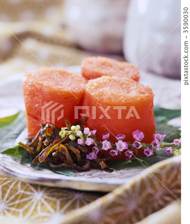 辣明太子 鍍菜 舉起 3590030