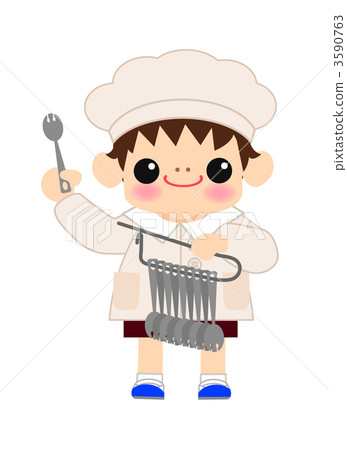 Lunch meal number _ Spoon clerk 3590763