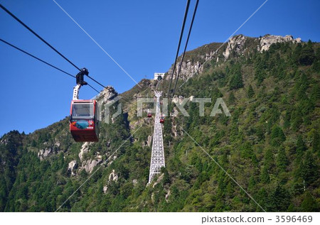 mount gozaisho, aerial tram, cable car 3596469
