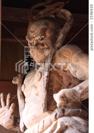 香川縣Kagonji市四國神社地方69號佛教寺廟Kanonji“和服雕像雕像”形式 3596930