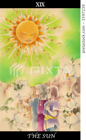 Tarot Card / Sun 3597239