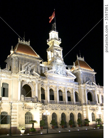 Ho Chi Minh People's Committee Building, Vietnam Ho Chi Minh People's Committee Building, Vietnam 3597861