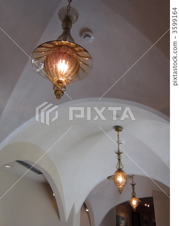 Lighting of Venetian glasses Lighting of Venetian glasses 3599164