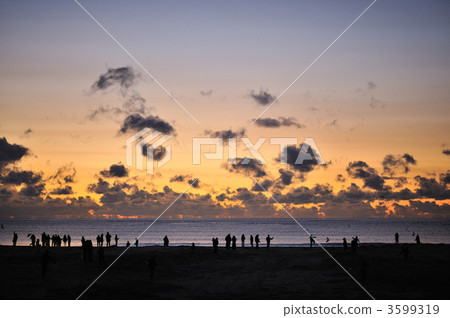 今年的頭一個落日 日出 朝霞 3599319