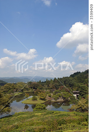 Shogakuin Rikuakami Rikyu Bath Tongyeong seen from Noboru Tei Shogakuin Rikuakami Rikyu Bath Tongyeong seen from Noboru Tei 3599409