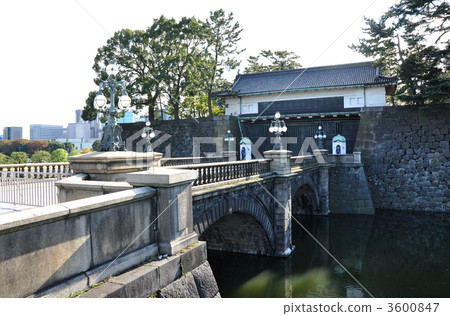 The Imperial Palace Nijobashi (Main gate stone bridge) 3600847