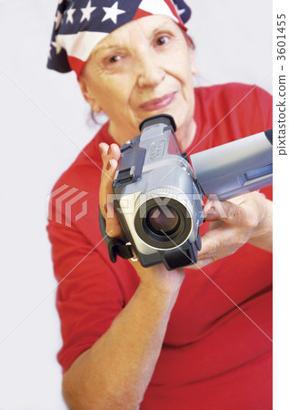 grandmama with digital camera 3601455