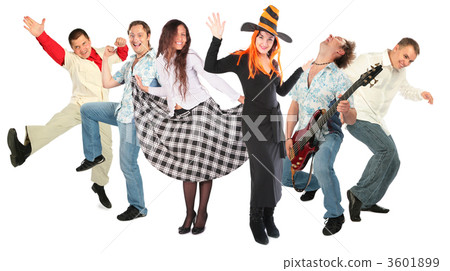 young beautiful woman jumps young beautiful woman jumps 3601899