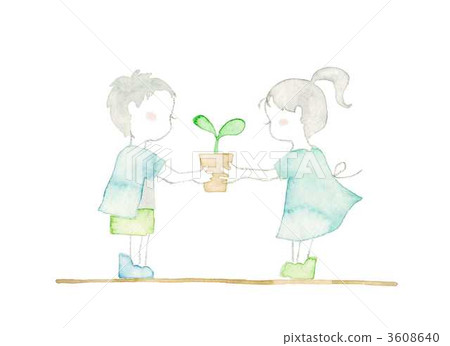 兒童和豆芽 3608640