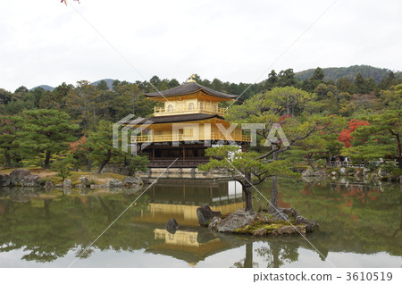 Kinkakuji and Mirako Pond 3610519
