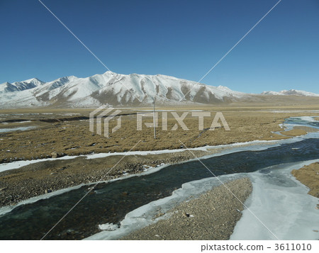 西藏藍色內閣鐵路車窗風景 3611010