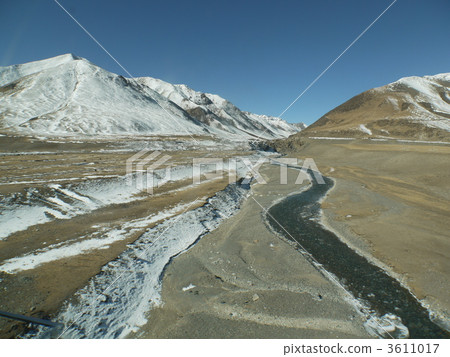 西藏藍色內閣鐵路車窗風景 3611017
