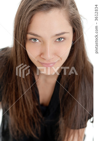 Exotic pretty girl in black 3612834