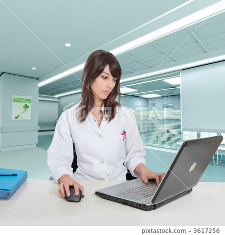 Young hospital administrative 3617256