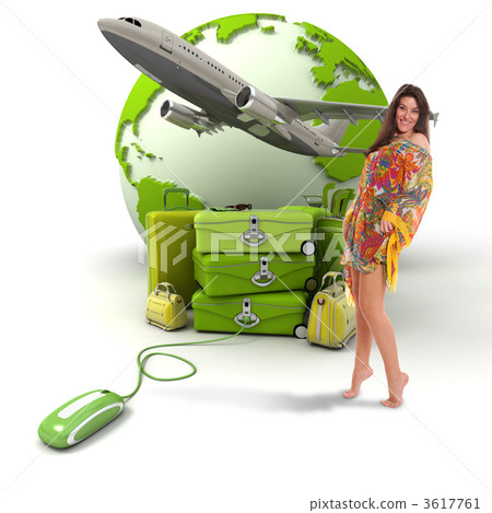 Travelling girl 3617761