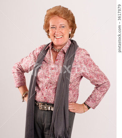 Laughing senior lady 3617879
