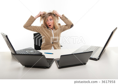 Stressful day at work 3617958